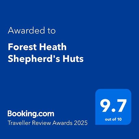 Forest Heath Shepherd'S Huts 灵伍德 外观 照片